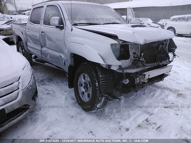 5TEJU62N05Z084347 - 2005 TOYOTA TACOMA DOUBLE CAB PRERUNNER SILVER photo 6