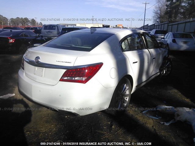 1G4GD5G32FF319451 - 2015 BUICK LACROSSE PREMIUM WHITE photo 4