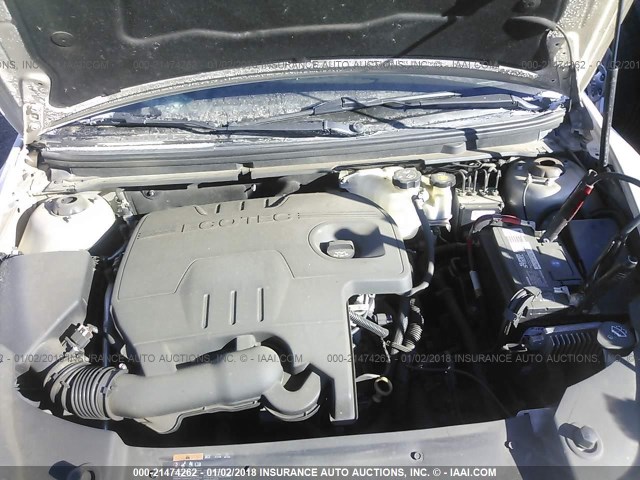 1G1ZB5E17BF330307 - 2011 CHEVROLET MALIBU LS ოქროსფერი ფოტო 10