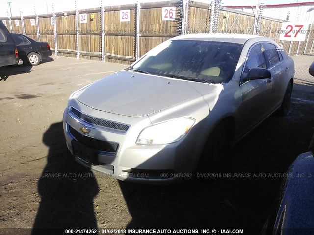 1G1ZB5E17BF330307 - 2011 CHEVROLET MALIBU LS ოქროსფერი ფოტო 2