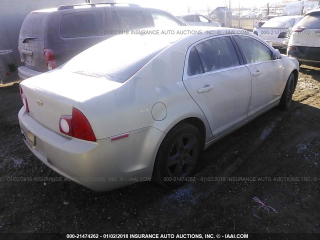 1G1ZB5E17BF330307 - 2011 CHEVROLET MALIBU LS ოქროსფერი ფოტო 4