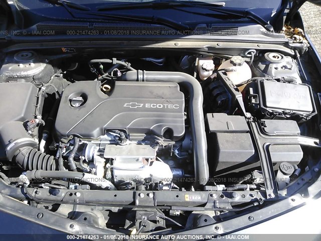 1G1ZB5STXHF212900 - 2017 CHEVROLET MALIBU LS GRAY photo 10