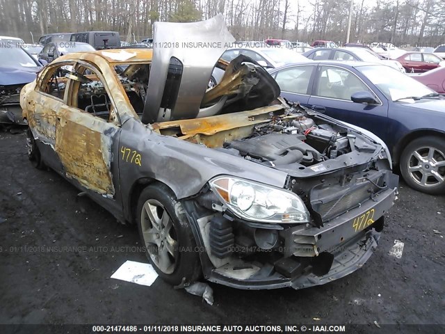 1G1ZB5E03CF221237 - 2012 CHEVROLET MALIBU LS ნაცრისფერი ფოტო 1