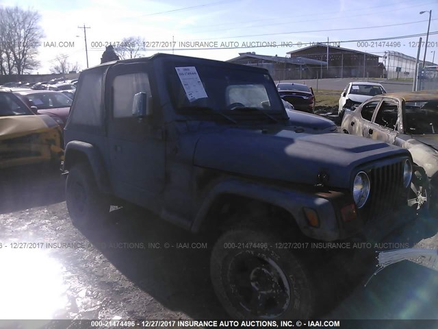 1J4FY29P1WP768790 - 1998 JEEP WRANGLER / TJ SE GREEN photo 1