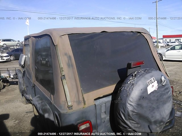 1J4FY29P1WP768790 - 1998 JEEP WRANGLER / TJ SE GREEN photo 3