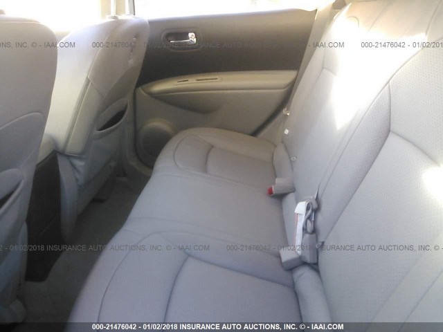 JN8AS5MV4DW132039 - 2013 NISSAN ROGUE S/SV SILVER photo 8