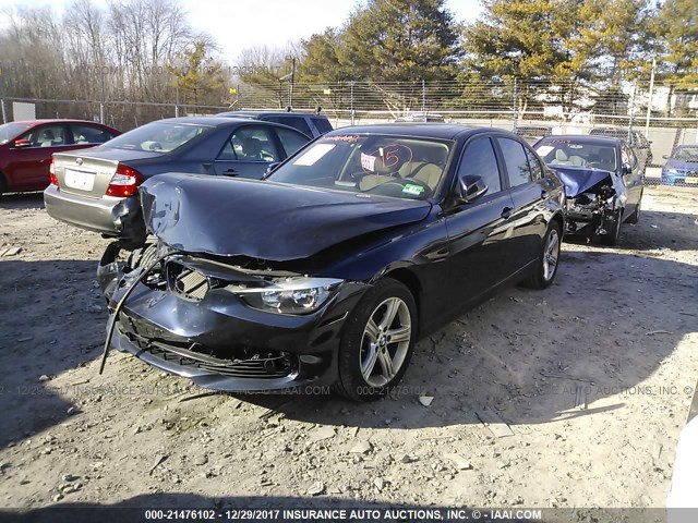 WBA3C3C51DF981467 - 2013 BMW 320 I/XDRIVE Dark Blue photo 2