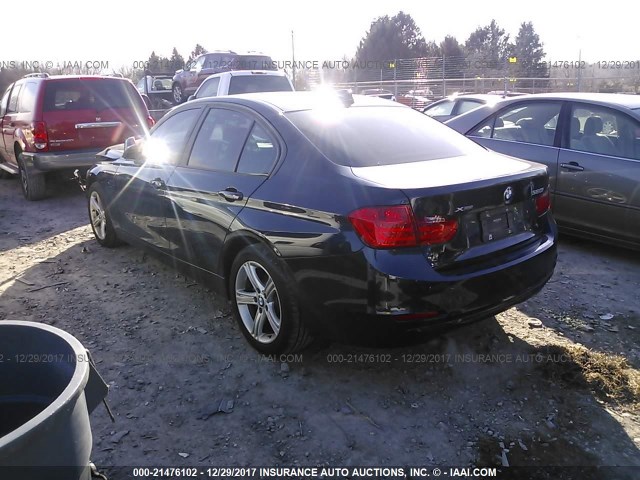 WBA3C3C51DF981467 - 2013 BMW 320 I/XDRIVE Dark Blue photo 3