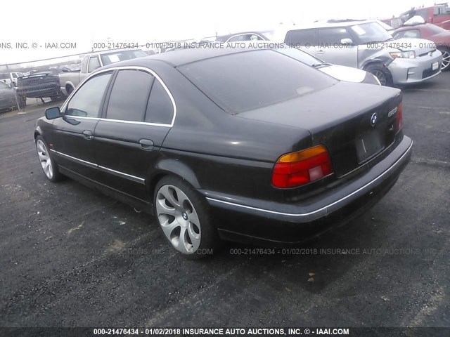 WBADD6320WGT94070 - 1998 BMW 528 I AUTOMATIC BLACK photo 3