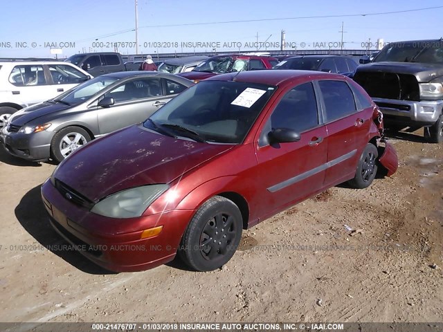 1FAFP33P73W327650 - 2003 FORD FOCUS LX ORANGE photo 2