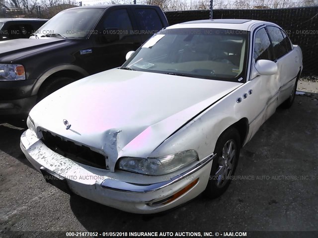 1G4CW54K254100116 - 2005 BUICK PARK AVENUE  WHITE photo 2