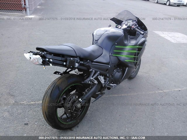 JKBZXNF15FA011486 - 2015 KAWASAKI ZX1400 F GRAY photo 4