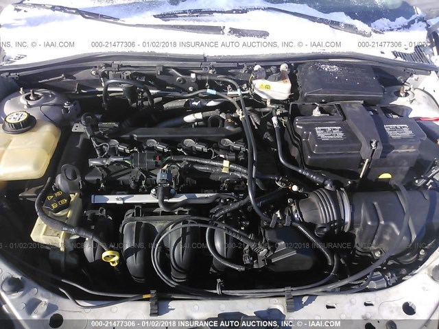 1FAFP34N57W366496 - 2007 FORD FOCUS ZX4/S/SE/SES 银色 照片 10