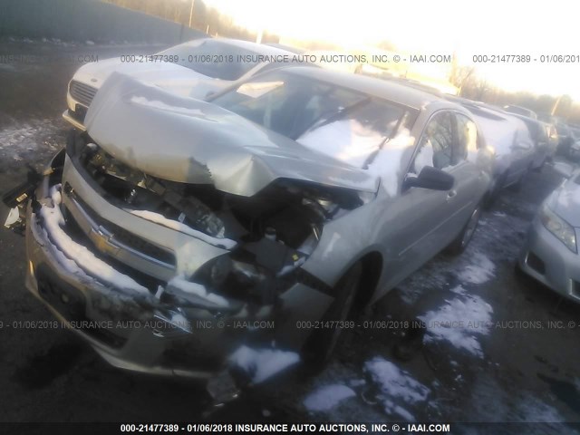 1G11B5SA4DF337705 - 2013 CHEVROLET MALIBU LS 灰色 照片 2