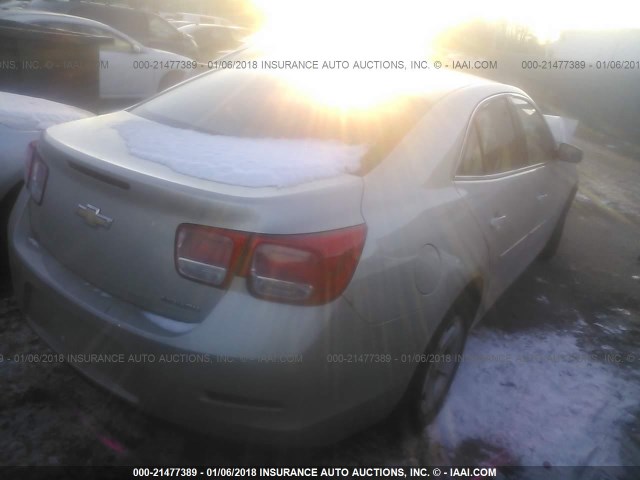 1G11B5SA4DF337705 - 2013 CHEVROLET MALIBU LS 灰色 照片 4