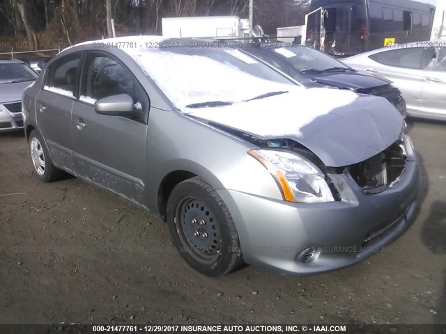 3N1AB6AP7BL711457 - 2011 NISSAN SENTRA 2.0/2.0S/SR/2.0SL GRAY photo 1