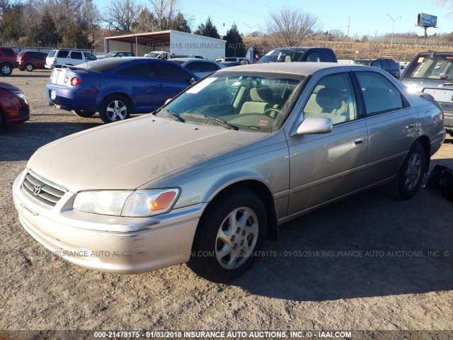 JT2BF22K2Y0257554 - 2000 TOYOTA CAMRY CE/LE/XLE GOLD photo 2