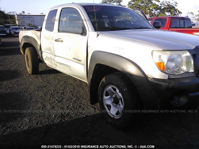 5TEUX42N67Z457919 - 2007 TOYOTA TACOMA ACCESS CAB Silber Foto 6