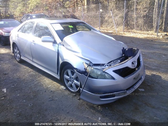 4T1BE46K89U406104 - 2009 TOYOTA CAMRY SE/LE/XLE SILVER photo 1