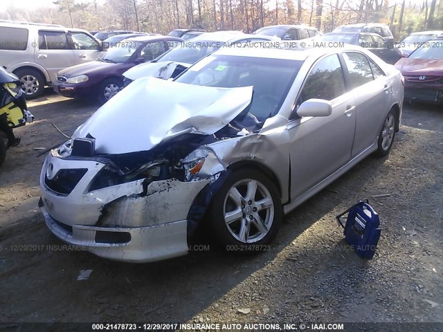 4T1BE46K89U406104 - 2009 TOYOTA CAMRY SE/LE/XLE SILVER photo 2