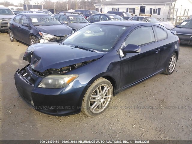 JTKDE177X70190453 - 2007 TOYOTA SCION TC 蓝色 照片 2