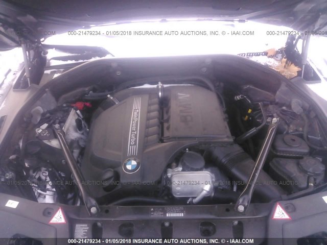 WBASP2C57BC337190 - 2011 BMW 535 XIGT BLACK photo 10
