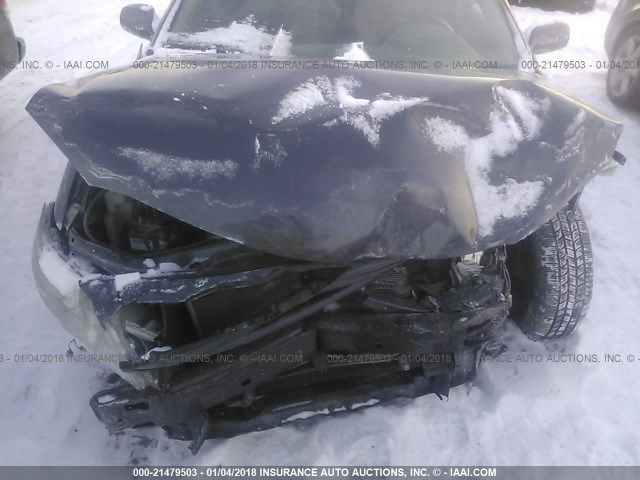 4T1BE46K29U314387 - 2009 TOYOTA CAMRY SE/LE/XLE BLACK photo 6