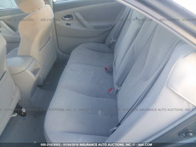 4T1BE46K29U314387 - 2009 TOYOTA CAMRY SE/LE/XLE BLACK photo 8