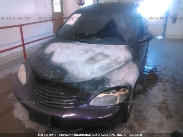 3C4FY58B74T224719 - 2004 CHRYSLER PT CRUISER TOURING PURPLE photo 6