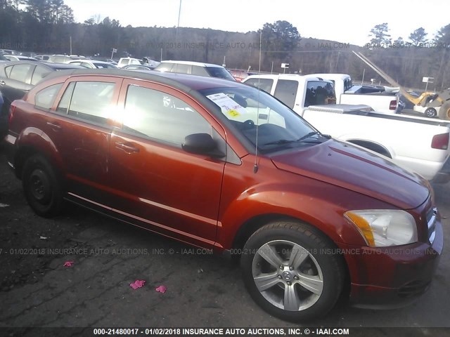 1B3CB4HA4AD590565 - 2010 DODGE CALIBER SXT ORANGE photo 6