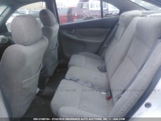 1G3NL52E0YC304233 - 2000 OLDSMOBILE ALERO GL WHITE photo 8