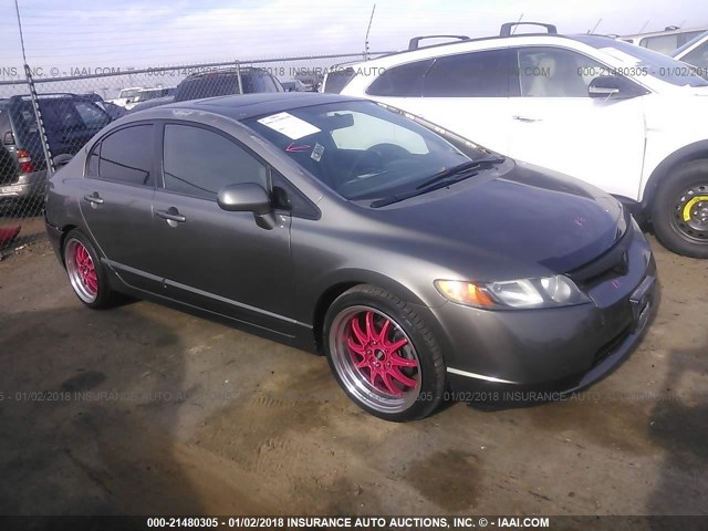 2HGFA16958H511585 - 2008 HONDA CIVIC EXL 灰色 照片 1