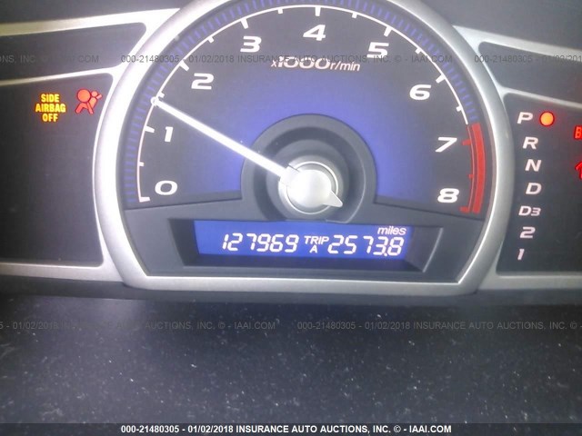 2HGFA16958H511585 - 2008 HONDA CIVIC EXL 灰色 照片 7