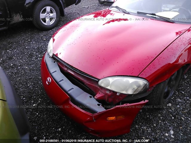 JM1NB353010201998 - 2001 MAZDA MX-5 MIATA LS RED photo 6