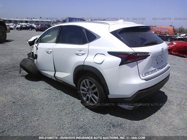 JTJYARBZXG2040758 - 2016 LEXUS NX WHITE photo 3