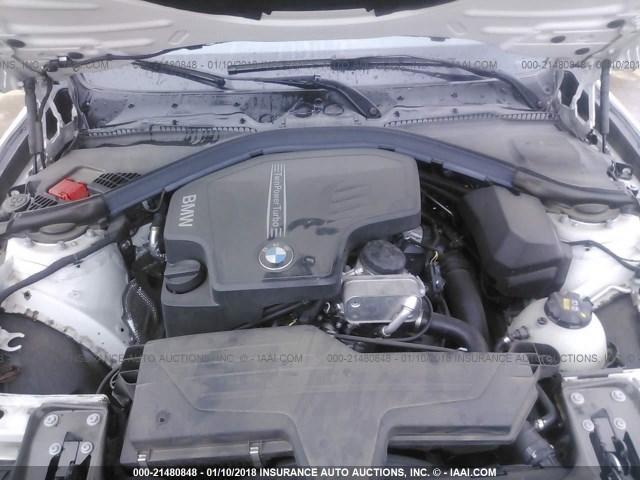 WBA3B1C53FP831879 - 2015 BMW 320 I WHITE photo 10