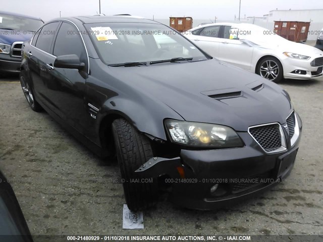 6G2EC57YX8L127443 - 2008 PONTIAC G8 GT GRAY photo 1