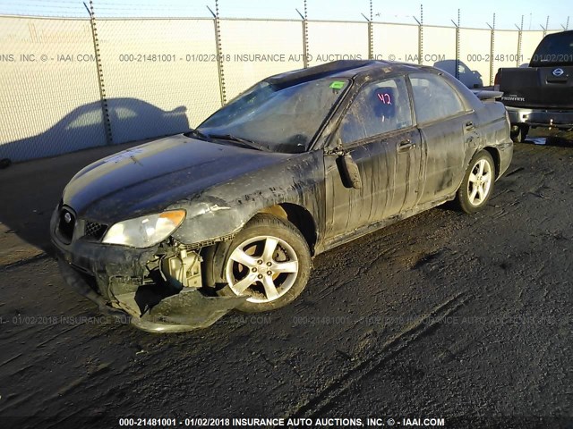 JF1GD61657H500729 - 2007 SUBARU IMPREZA 2.5I BLACK photo 2