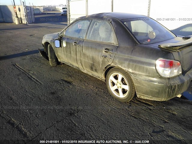 JF1GD61657H500729 - 2007 SUBARU IMPREZA 2.5I BLACK photo 3