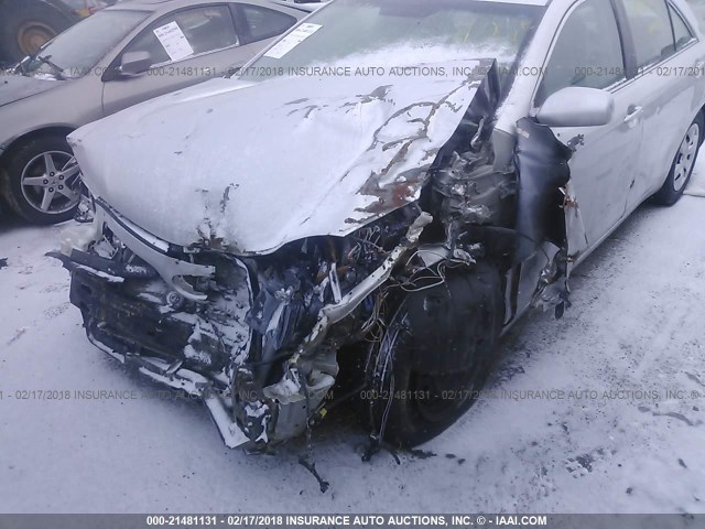4T1BE46K58U211379 - 2008 TOYOTA CAMRY CE/LE/XLE/SE SILVER photo 6