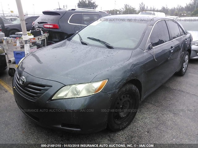 4T1BE46K08U241888 - 2008 TOYOTA CAMRY CE/LE/XLE/SE GRAY photo 2