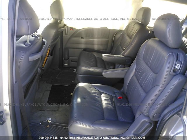 5FNRL388X7B060275 - 2007 HONDA ODYSSEY TOURING SILVER photo 8