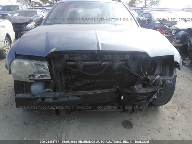 2C3LA43R26H251302 - 2006 CHRYSLER 300 GRAY photo 6