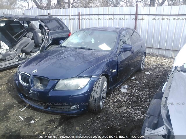 WBAPH5C51BA444154 - 2011 BMW 328 I SULEV Dark Blue photo 2