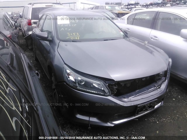 1HGCR2F56FA125249 - 2015 HONDA ACCORD SPORT 灰色 照片 1