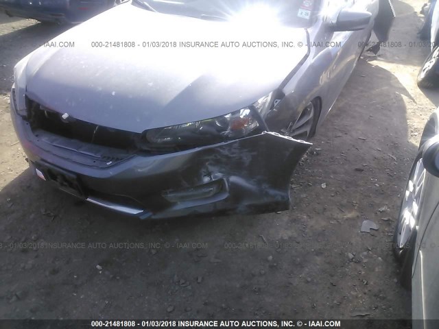 1HGCR2F56FA125249 - 2015 HONDA ACCORD SPORT 灰色 照片 6