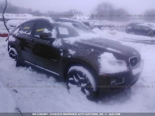 5UXFG2C52E0C44007 - 2014 BMW X6 XDRIVE35I BROWN photo 1