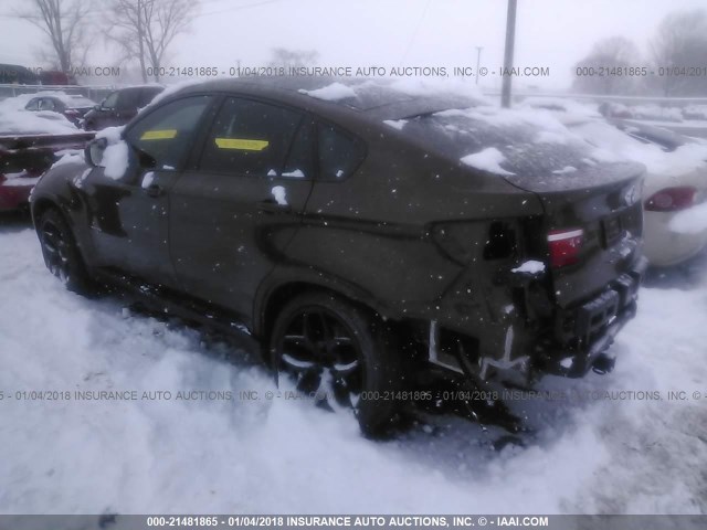 5UXFG2C52E0C44007 - 2014 BMW X6 XDRIVE35I BROWN photo 3