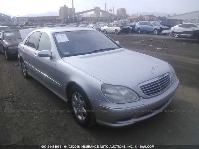 WDBNG75J71A213775 - 2001 MERCEDES-BENZ S 500 SILVER photo 1