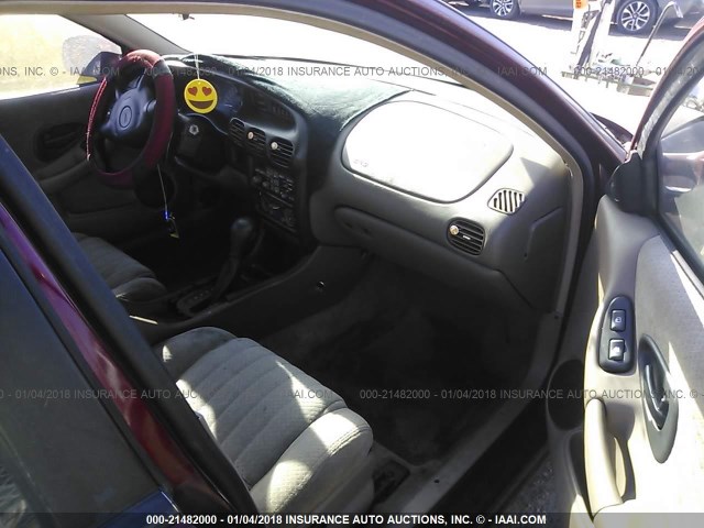 1G2WK52J72F146455 - 2002 PONTIAC GRAND PRIX SE ბურგუნდია ფოტო 5